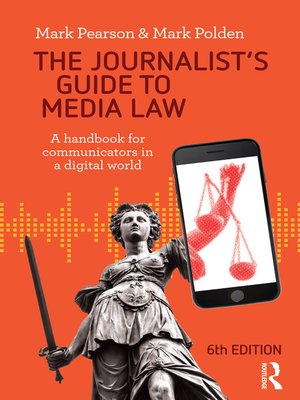 cover image of The Journalist's Guide to Media Law